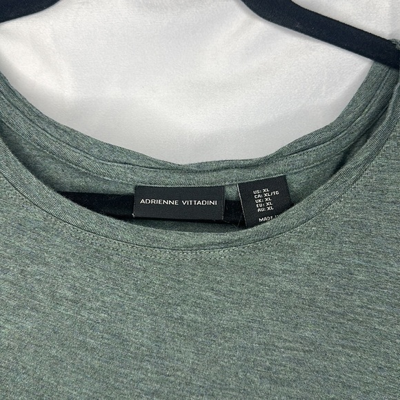 ADRIENNE VITTADINI GREEN LONG SLEEVE (X-Large) - Picture 3 of 6